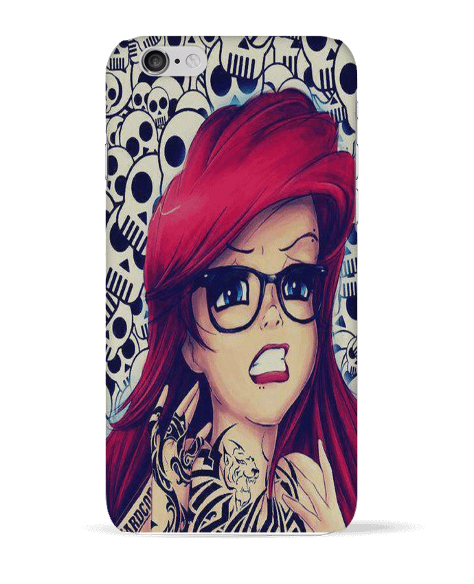 Coque iPhone 6 La petite Sirène Tatoué par GirlsNightOut