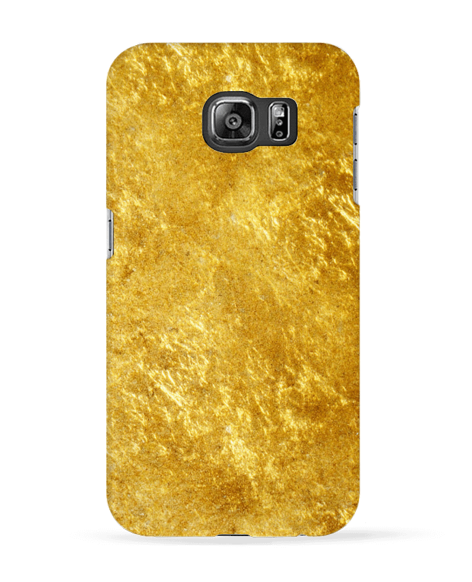 Case 3D Samsung Galaxy S6 Gold - tunetoo