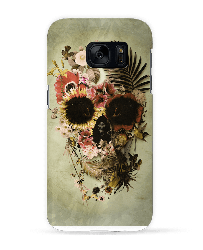 Case 3D Samsung Galaxy S7 Garden Skull by ali_gulec