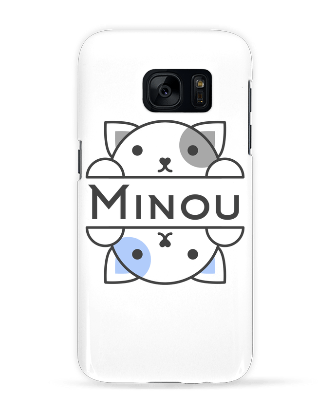 Coque 3D Samsung Galaxy S7  Minou par Minou