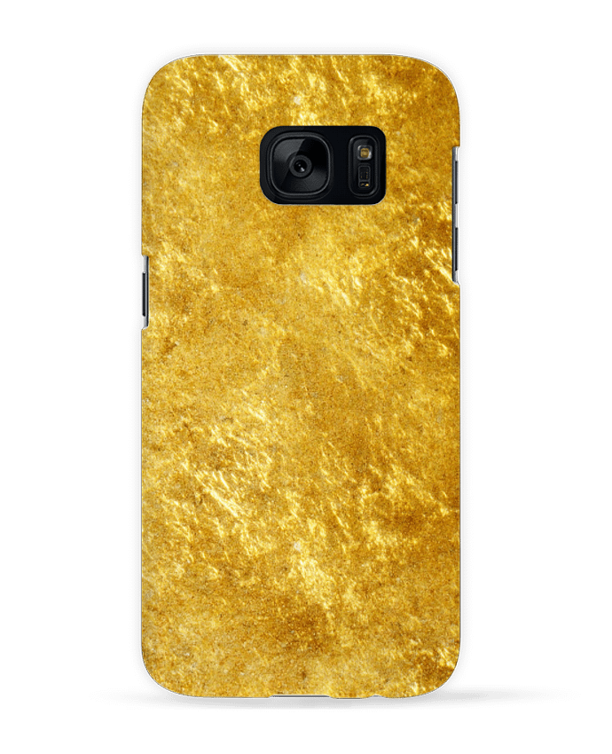 Coque 3D Samsung Galaxy S7  Gold par tunetoo