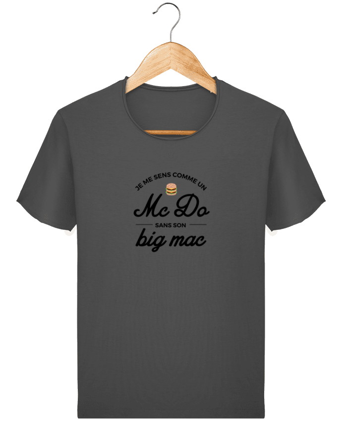 T-shirt Men Stanley Imagines Vintage Comme un Mc Do sans son big Mac by Nana