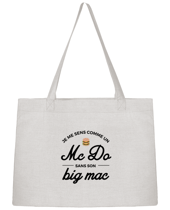 Sac Shopping Comme un Mc Do sans son big Mac par Nana