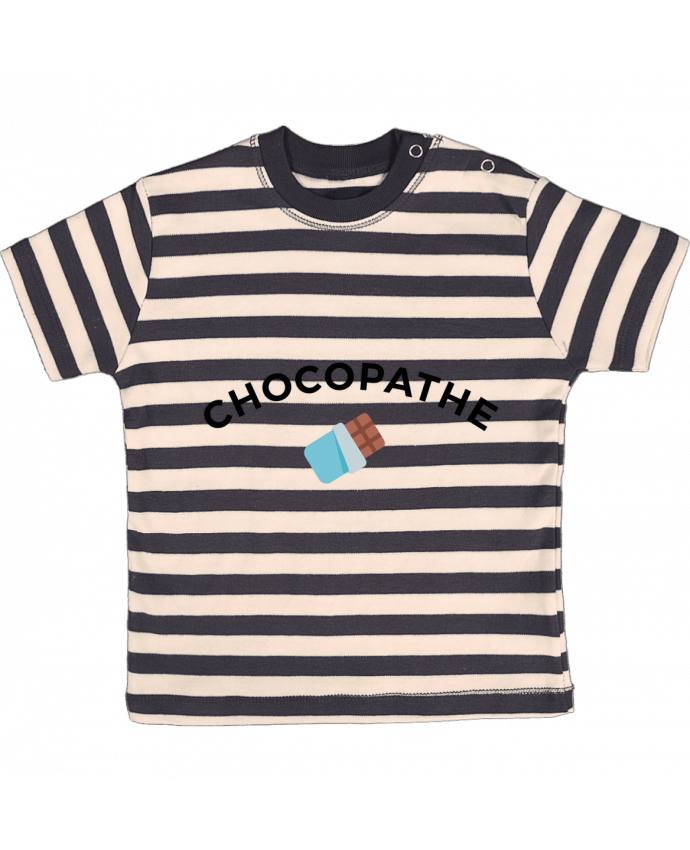 T-shirt baby with stripes Chocopathe by Nana