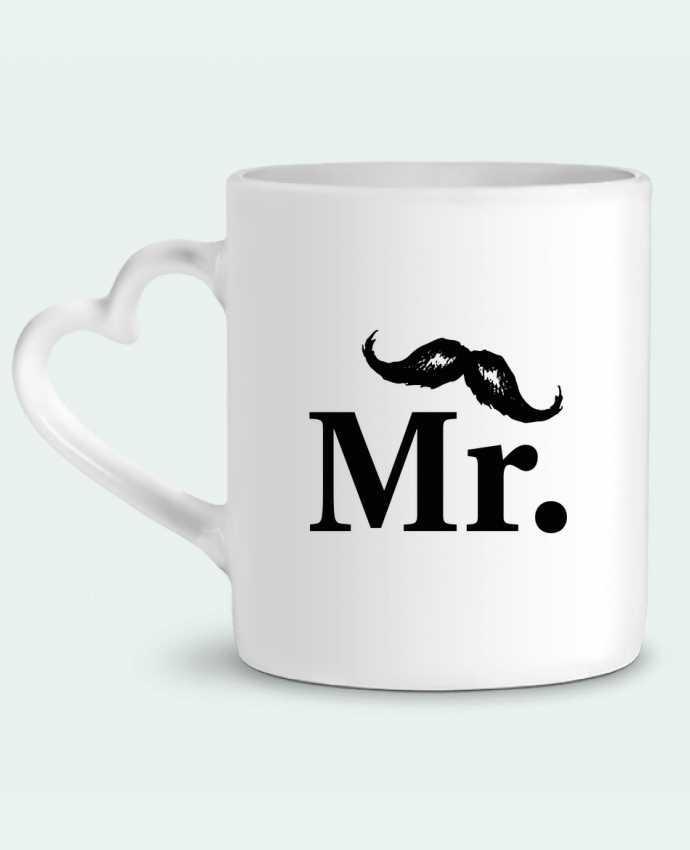 Mug coeur Mr par tunetoo