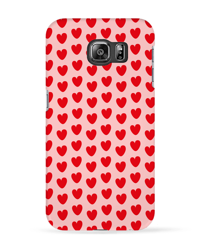 Carcasa Samsung Galaxy S6 Pattern cœurs - tunetoo