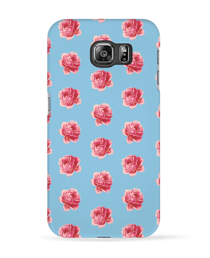 Carcasa Samsung Galaxy S6 Pattern rose - tunetoo