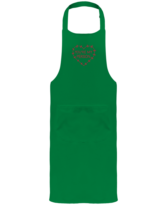 Garden or Sommelier Apron with Pocket You're my person by tunetoo