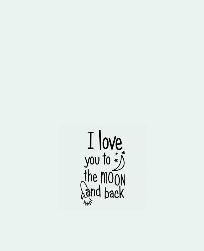 Tote-bag I love you to the moon and back par tunetoo
