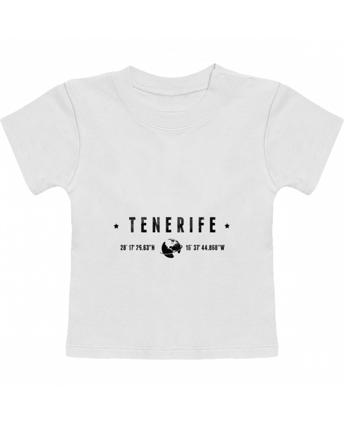 Camiseta Bebé Manga Corta Tenerife manches courtes du designer Les Caprices de Filles