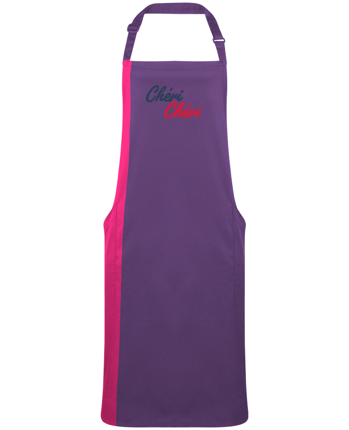 Two-tone long Apron Chéri Chéri by  tunetoo