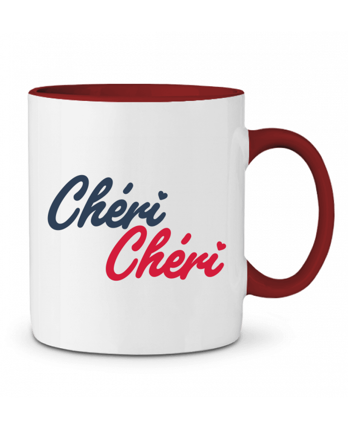 Two-tone Ceramic Mug Chéri Chéri tunetoo