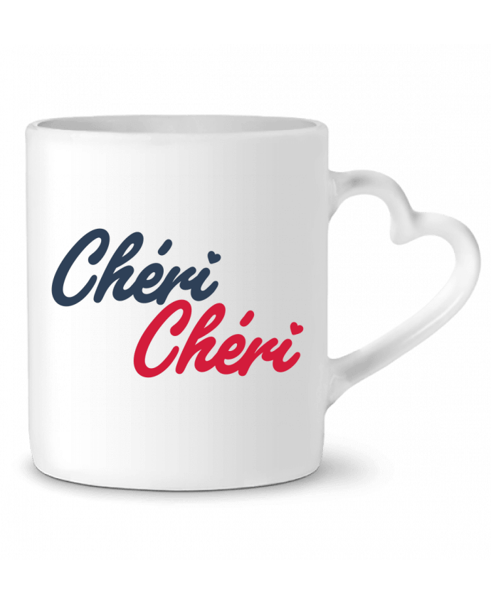 Mug Heart Chéri Chéri by tunetoo