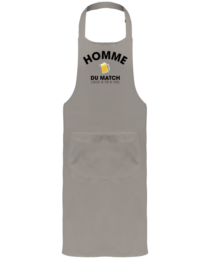 Garden or Sommelier Apron with Pocket Homme du match - Bière by tunetoo