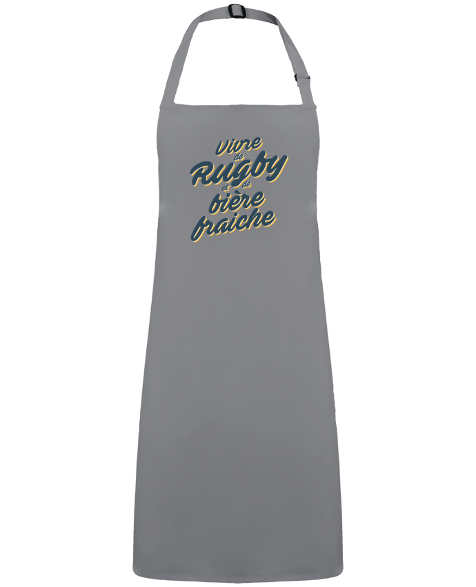 Tablier Vivre de rugby et de bière fraîche par  tunetoo