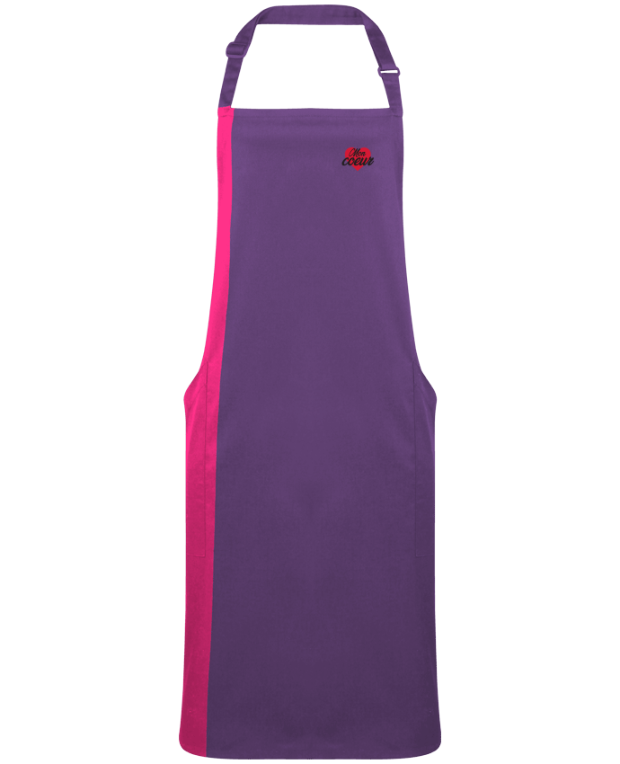 Two-tone long Apron Mon coeur by  tunetoo