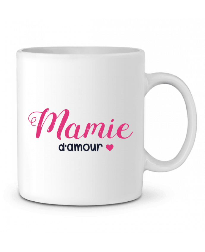 Ceramic Mug Mamie d'amour by tunetoo
