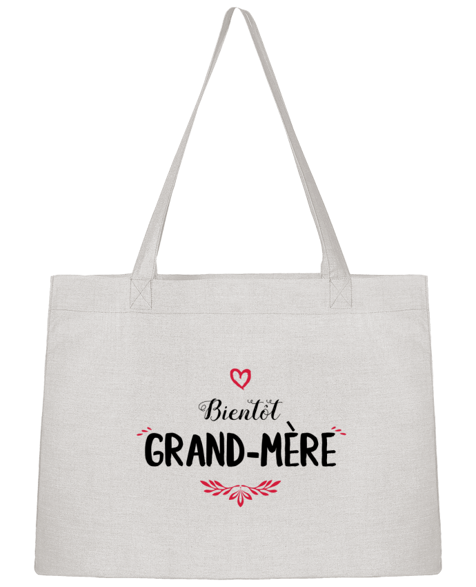 Shopping tote bag Stanley Stella Bientôt grand-mère by tunetoo