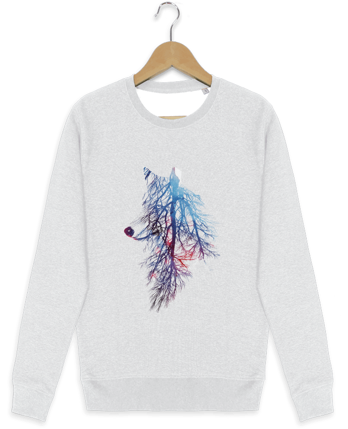 Sweat-shirt Stanley stella modèle seeks My roots par robertfarkas