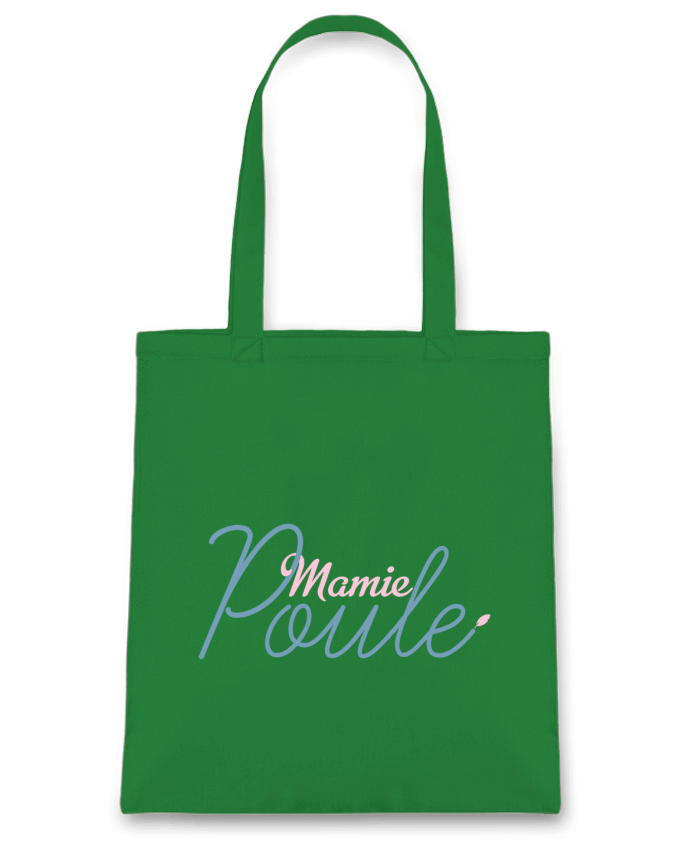 Tote Bag cotton Mamie poule by tunetoo