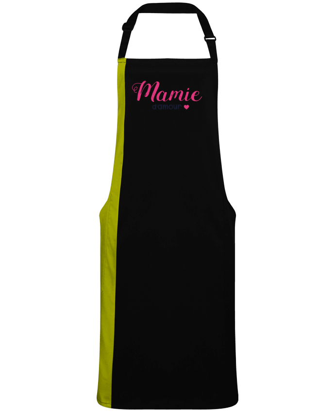 Two-tone long Apron Mamie d'amour by  tunetoo