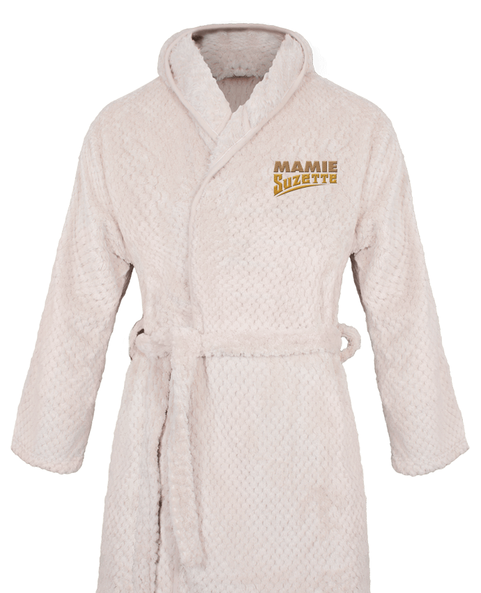 Bathrobe Women Soft Coral Fleece MAMIE Suzette by tunetoo