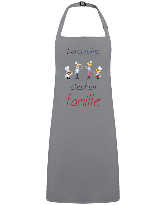 Tablier Cuisine en famille par  Leo