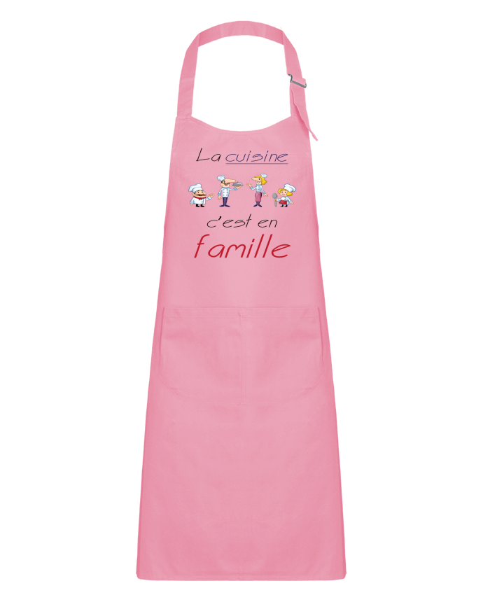 Kids chef pocket apron Cuisine en famille by Leo