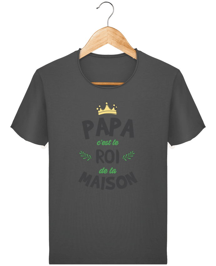 T-shirt Men Stanley Imagines Vintage Papa c'est le roi de la maison by tunetoo
