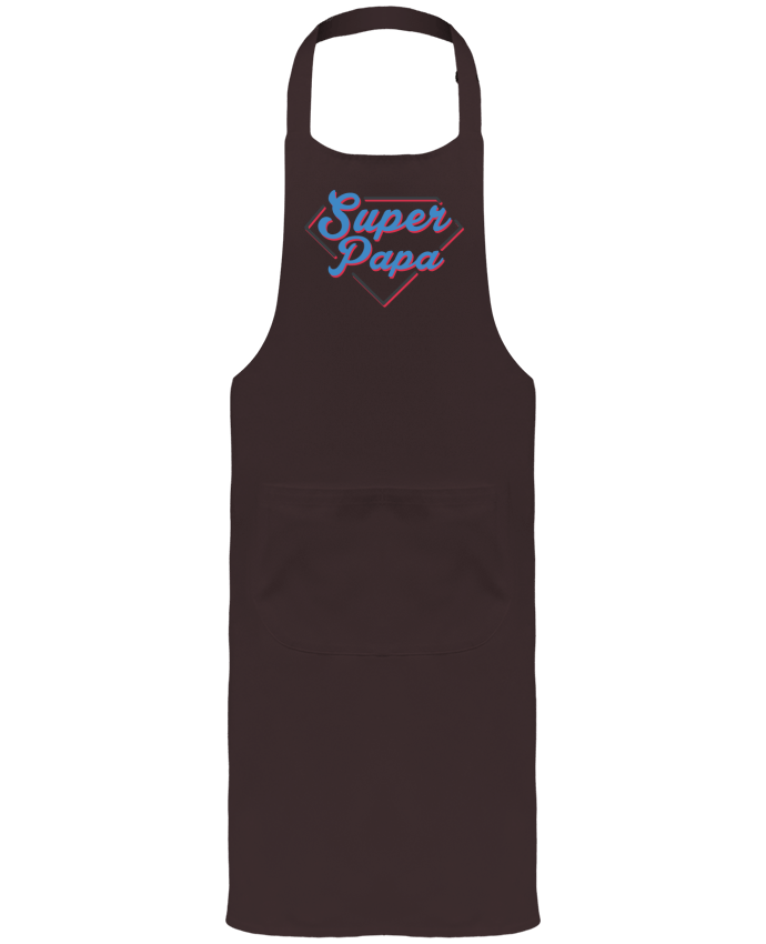 Garden or Sommelier Apron with Pocket Super papa by tunetoo