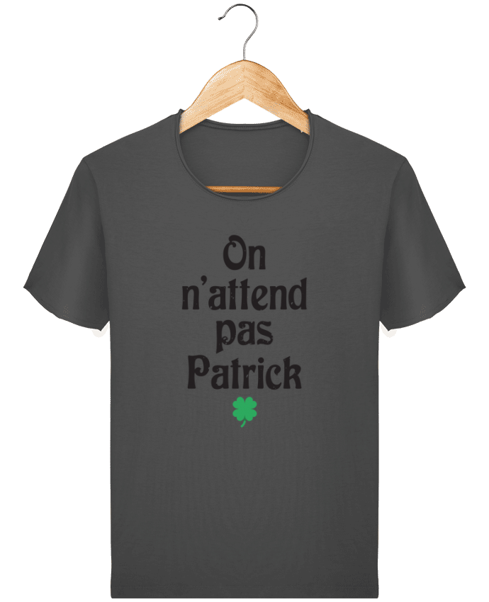 T-shirt Men Stanley Imagines Vintage On n'attend pas Patrick by tunetoo