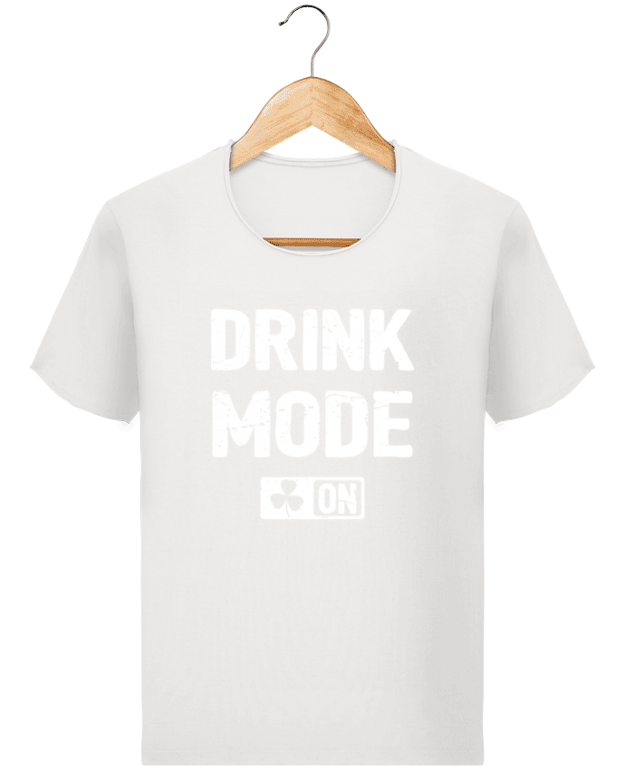  T-shirt Homme vintage Drink Mode On par tunetoo