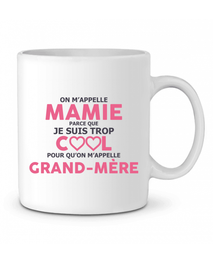 Ceramic Mug Mamie trop cool by tunetoo