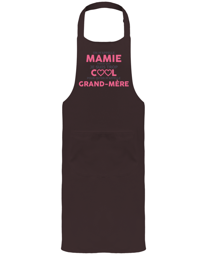 Garden or Sommelier Apron with Pocket Mamie trop cool by tunetoo