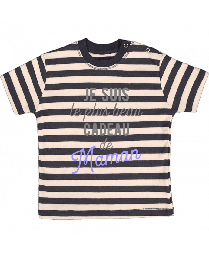 Tee-shirt bébé à rayures Cadeau de maman humour par Original t-shirt