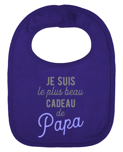 Bavoir bébé uni Cadeau de papa humour par Original t-shirt
