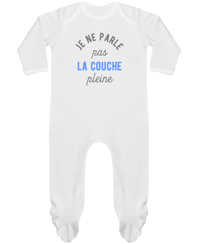 Baby Sleeper long sleeves Contrast La couche pleine drôle by Original t-shirt