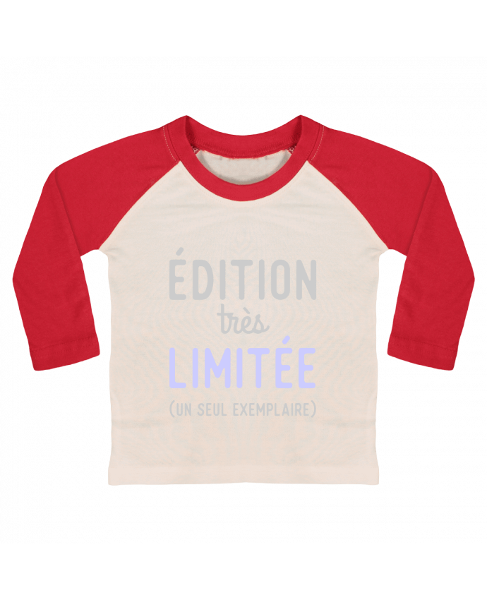 Tee-shirt Bébé Baseball ML édition trés limitée cadeau naissance par Original t-shirt