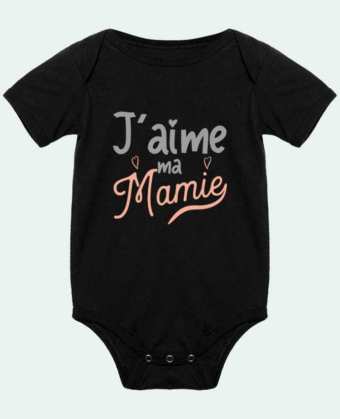 Body Bebé j'aime ma mamie cadeau naissance bébé por Original t-shirt