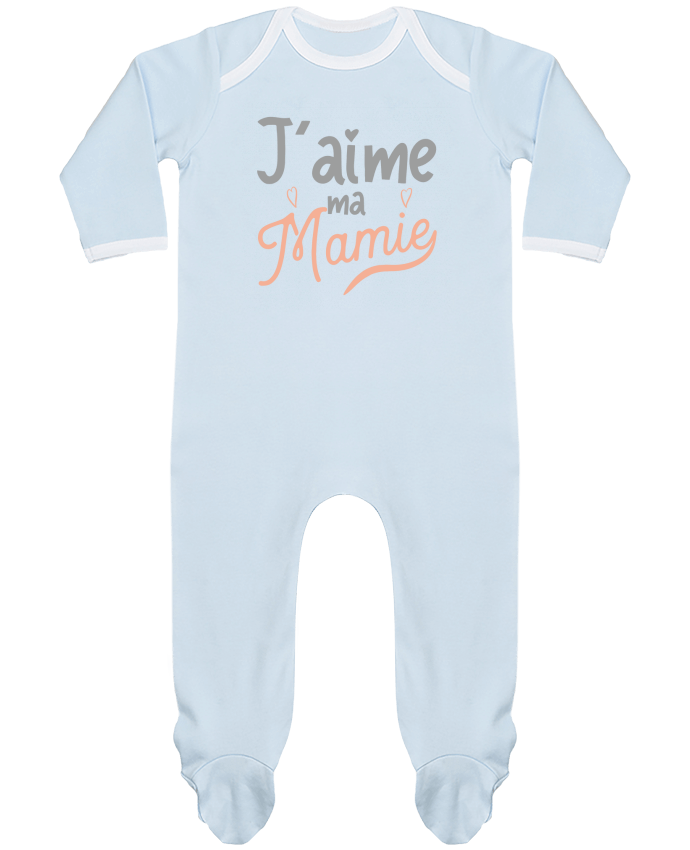 Body Pyjama Bébé j'aime ma mamie cadeau naissance bébé par Original t-shirt