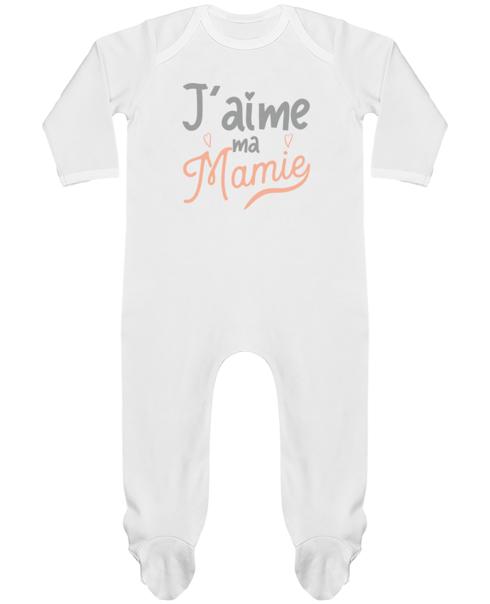 Body Pyjama Bébé j'aime ma mamie cadeau naissance bébé par Original t-shirt