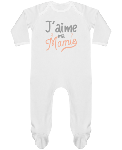 Body Pyjama Bébé j'aime ma mamie cadeau naissance bébé par Original t-shirt