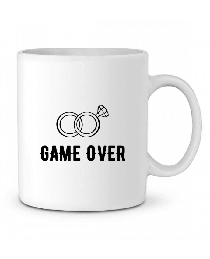 Taza Cerámica Game over mariage evg por Original t-shirt