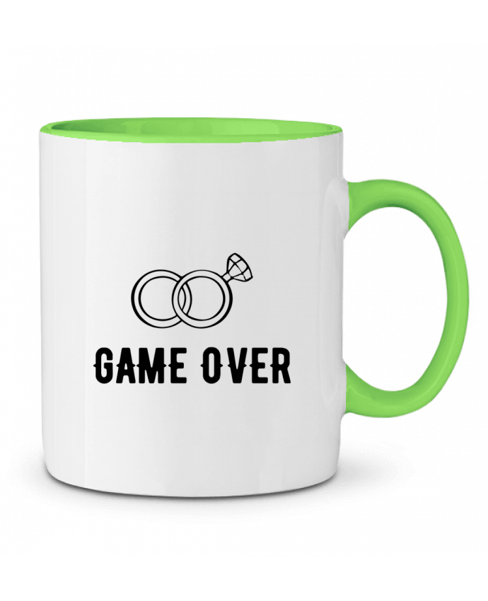 Two-tone Ceramic Mug Game over mariage evg Original t-shirt