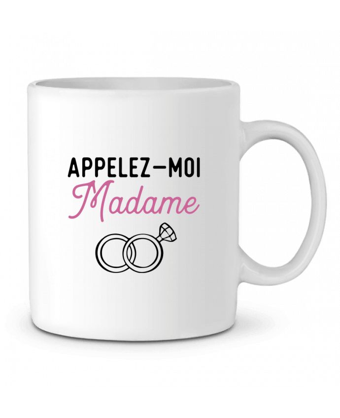 Ceramic Mug Appelez moi madame mariage evjf by Original t-shirt