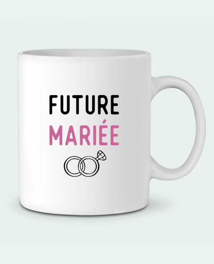 Ceramic Mug Future mariée cadeau mariage evjf by Original t-shirt