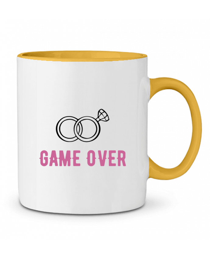 Two-tone Ceramic Mug Game over mariage evjf Original t-shirt