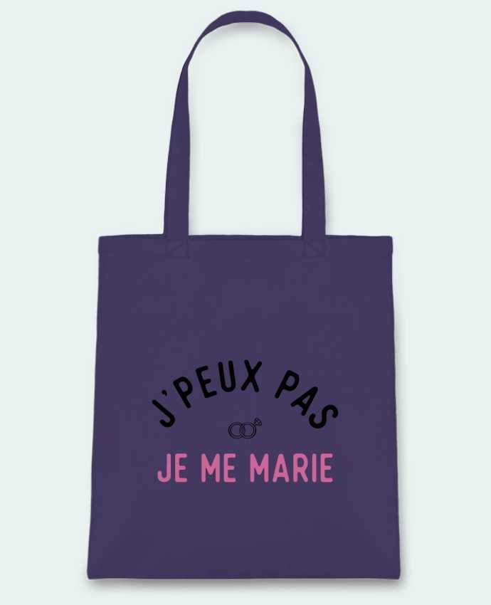 Bolsa de Tela de Algodón J'peux pas je me marie mariage evjf por Original t-shirt