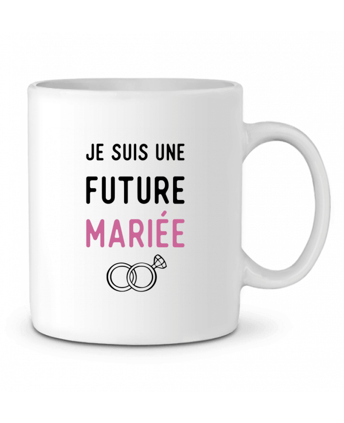 Ceramic Mug Je suis une future mariée cadeau mariage evjf by Original t-shirt