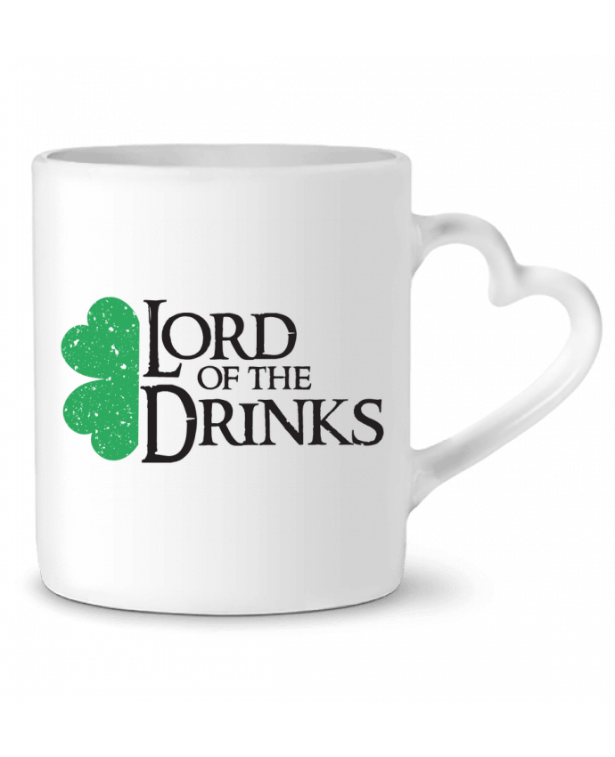 Mug coeur Lord of the Drinks par tunetoo